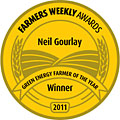 Mark Gourlay Green Energy Farmer of the Year Award