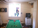 Holiday cottage games room